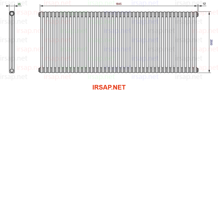 Радиатор IRSAP Tesi 22500/41 T23 CL 01